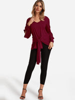 OEM ODM Ladies Long Black Top