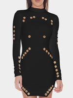 ODM Ladies Long Sleeve Mini Dress
