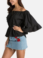 OEM Ladies Black T-Shirts