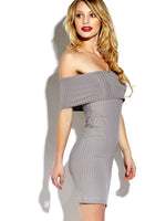 OEM Ladies Grey Mini Dresses