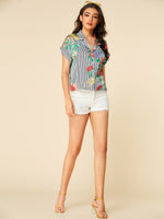 NEW FEELING Womens Multi Blouses