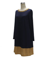 OEM Ladies Navy Casual Dresses
