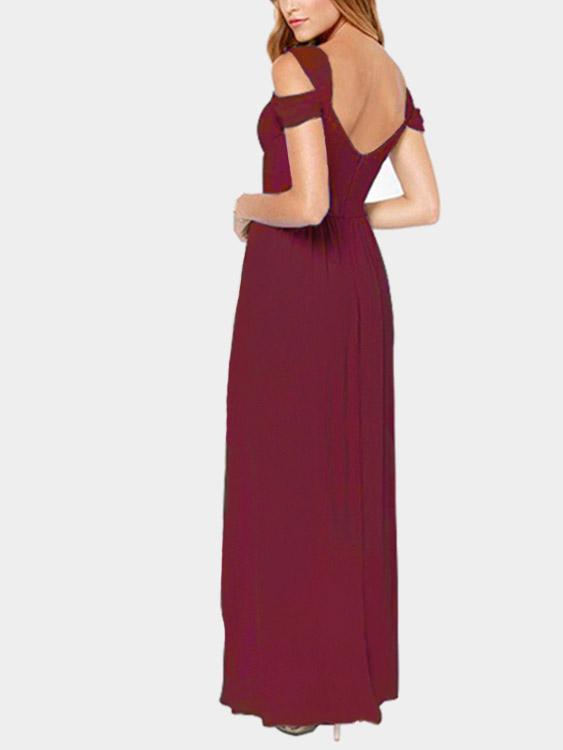 OEM ODM Womens Burgundy Sexy Dresses