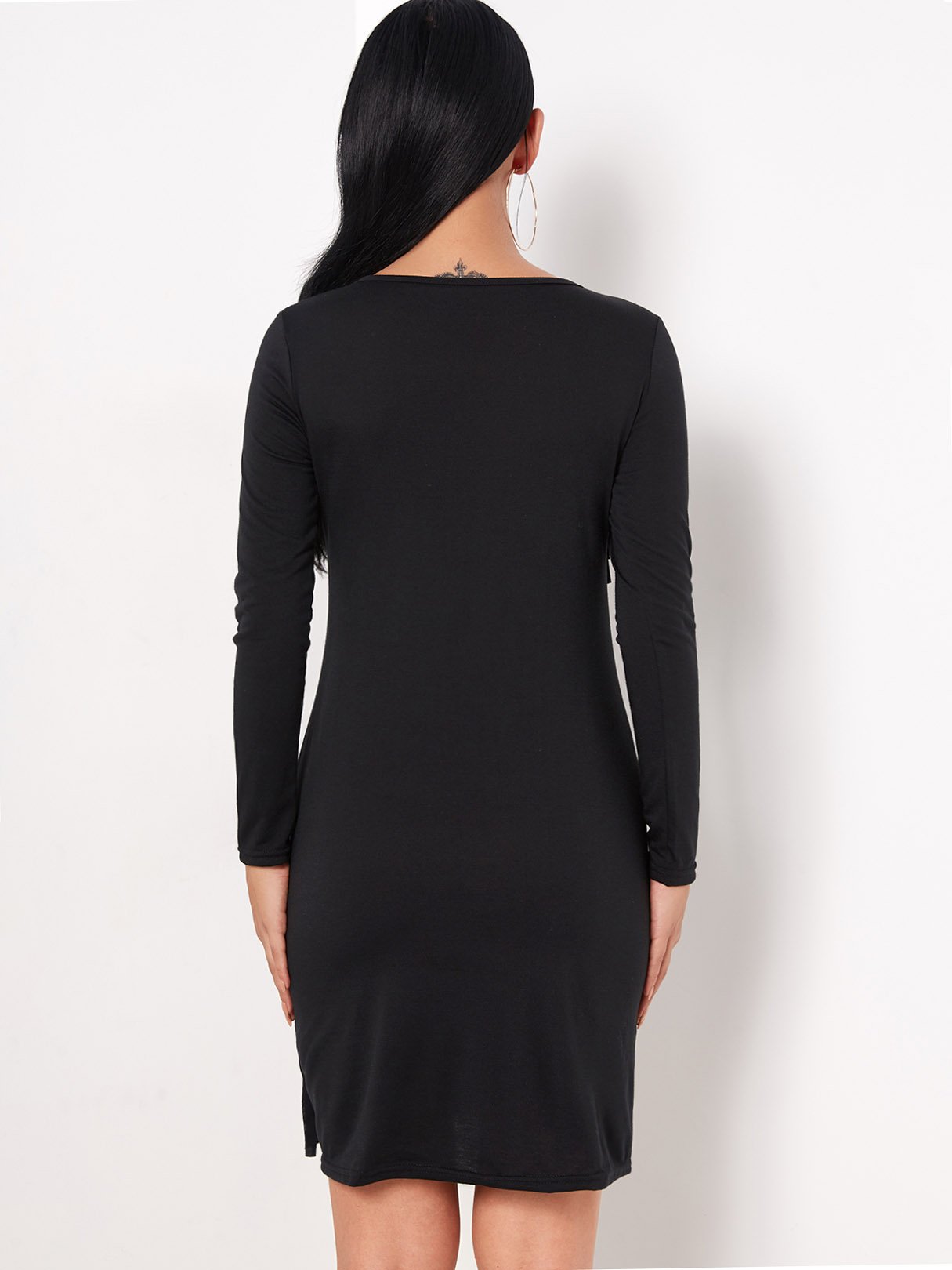 NEW FEELING Womens Black Sexy Dresses