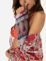 OEM ODM Floral Halter Bikini Top
