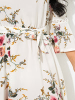 OEM ODM White N Gold Dress