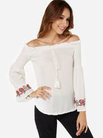 OEM Ladies White Blouses
