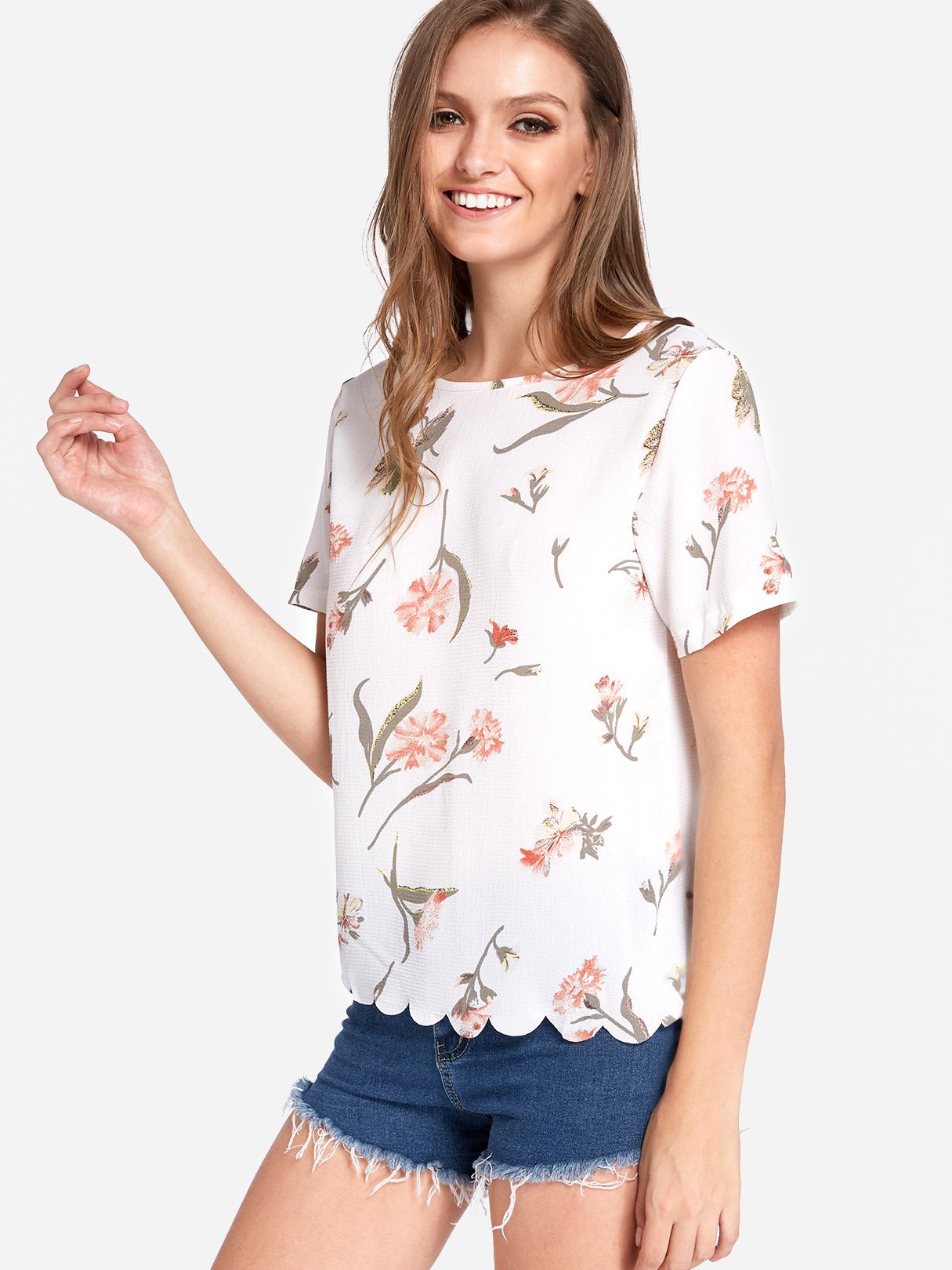 ODM Ladies Short Sleeve T-Shirts