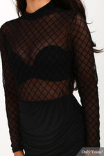 ODM Ladies Long Sleeve Mini Dress
