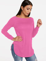ODM Ladies Long Sleeve T-Shirts