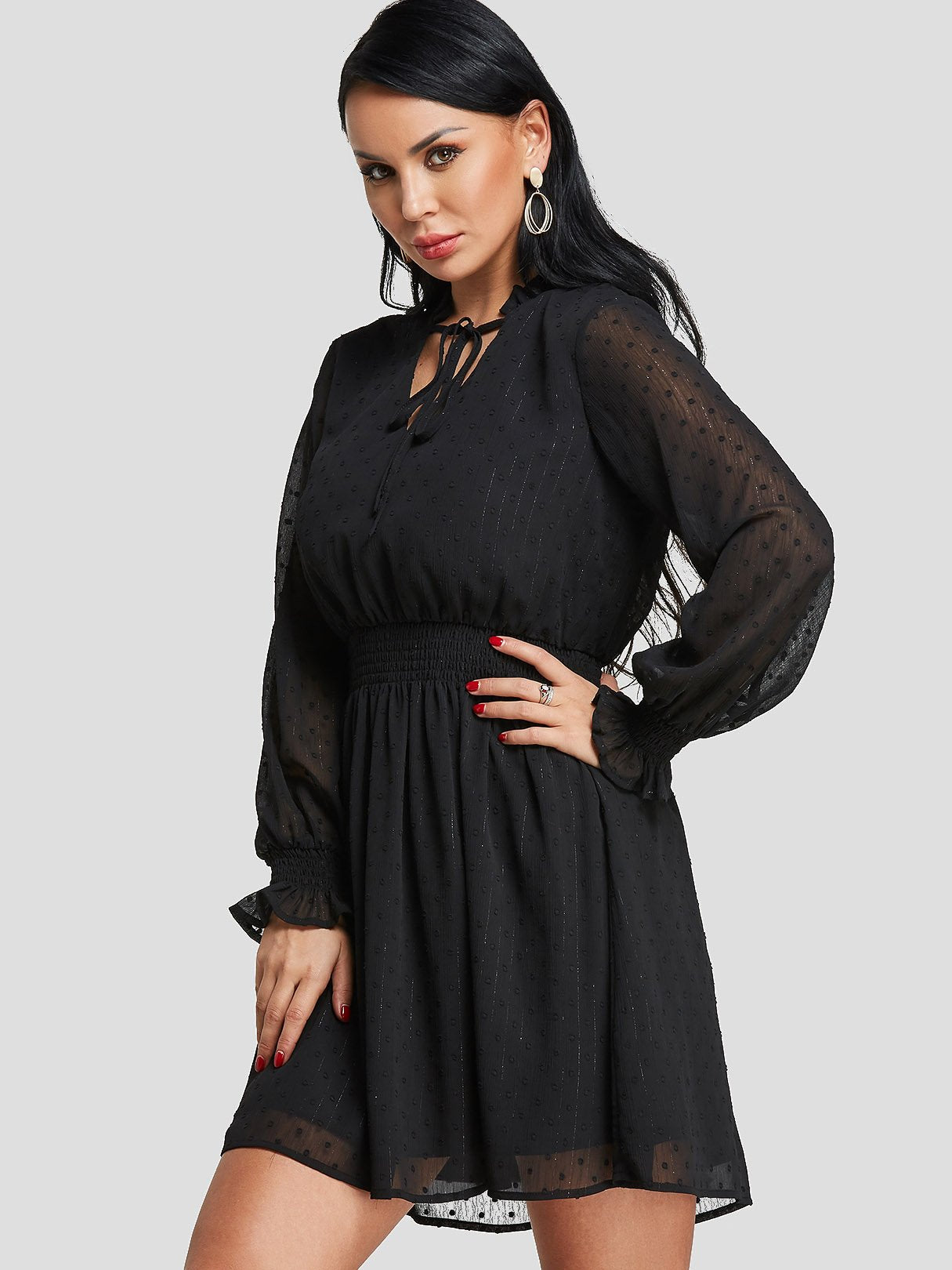 ODM Classy White Dress