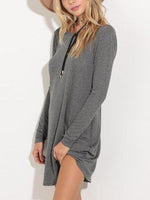 ODM Ladies Long Sleeve Casual Dress