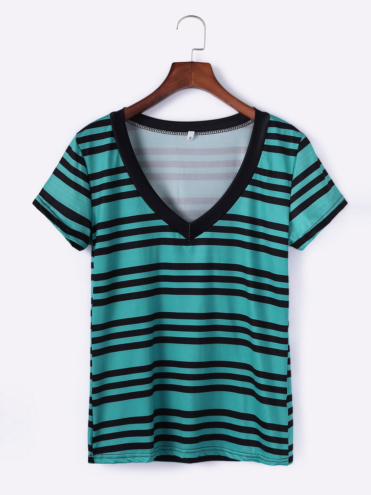 NEW FEELING Womens Blue T-Shirts