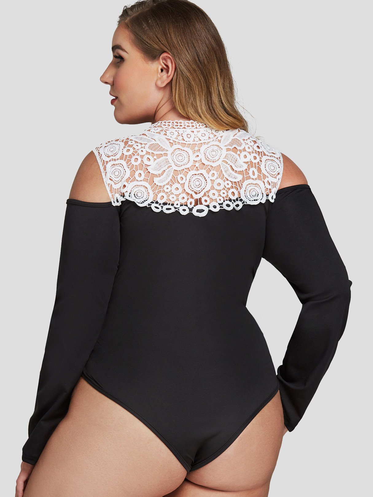 Custom Ladies V-Neck Plus Size Dress