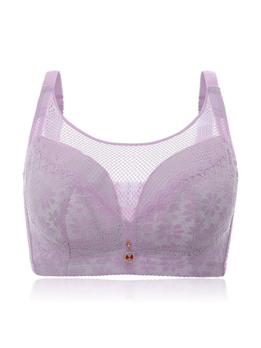 Wholesale Plus Size Mesh Wireless Padded Design Bras