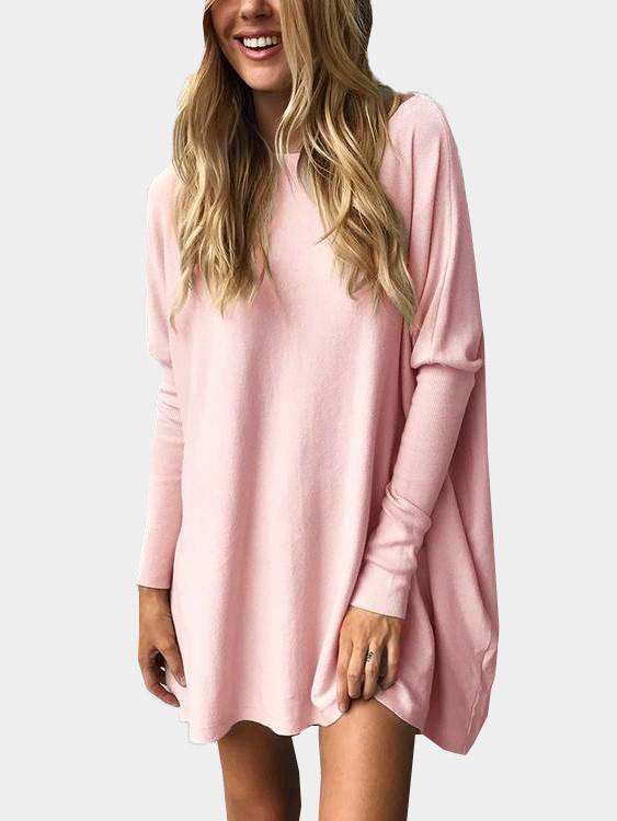 NEW FEELING Womens Pink T-Shirts