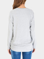 NEW FEELING Womens Light Grey T-Shirts