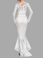 NEW FEELING Womens White Maxi Dresses
