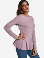 OEM Ladies Purple T-Shirts
