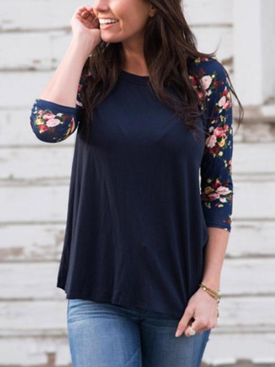 OEM Ladies Navy T-Shirts