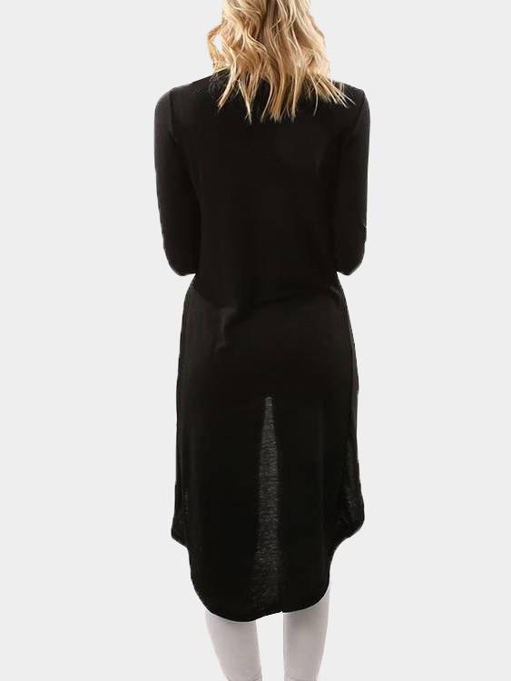 NEW FEELING Womens Black T-Shirts