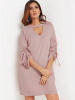 ODM Ladies Long Sleeve Casual Dress