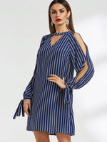 OEM Ladies Navy Mini Dresses
