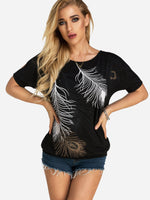 ODM Ladies Half Sleeve T-Shirts
