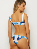 NEW FEELING Womens Floral Bikinis