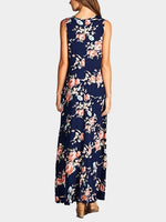 NEW FEELING Womens Navy Maxi Dresses