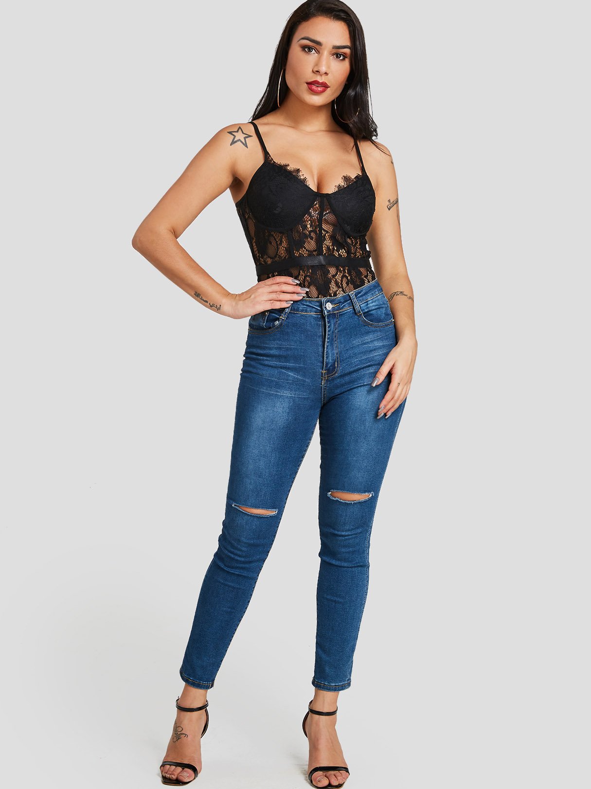 ODM Ladies Sleeveless Bodysuits