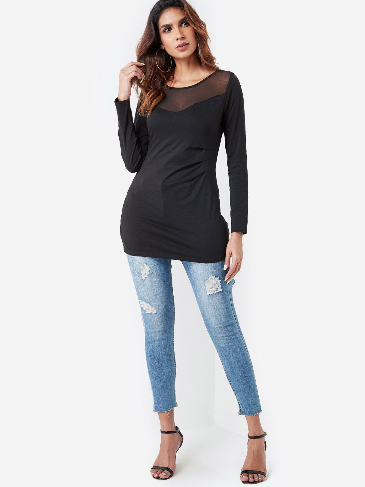 Custom Womens Wrap Tops Blouses