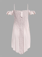 NEW FEELING Womens Ivory Mini Dresses