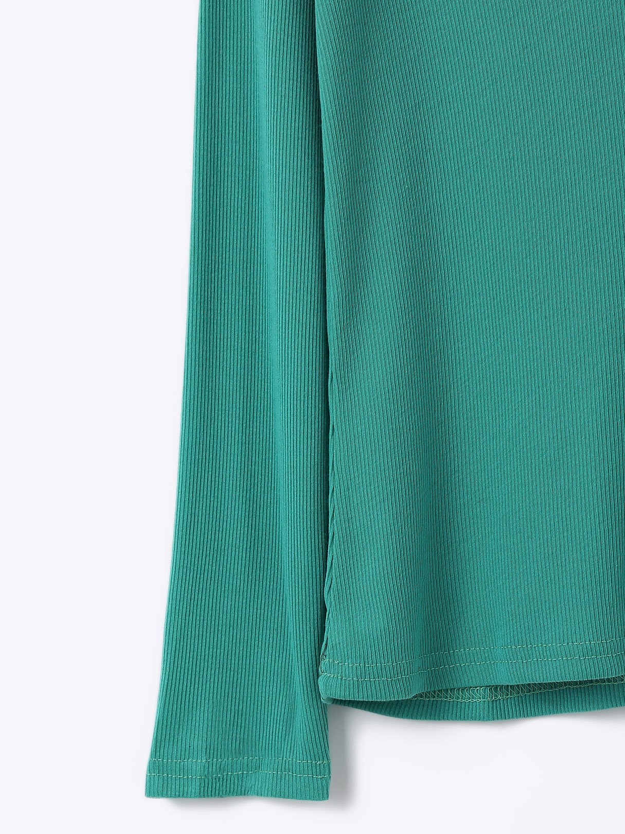 NEW FEELING Womens Green T-Shirts