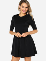 OEM Ladies Black Mini Dresses