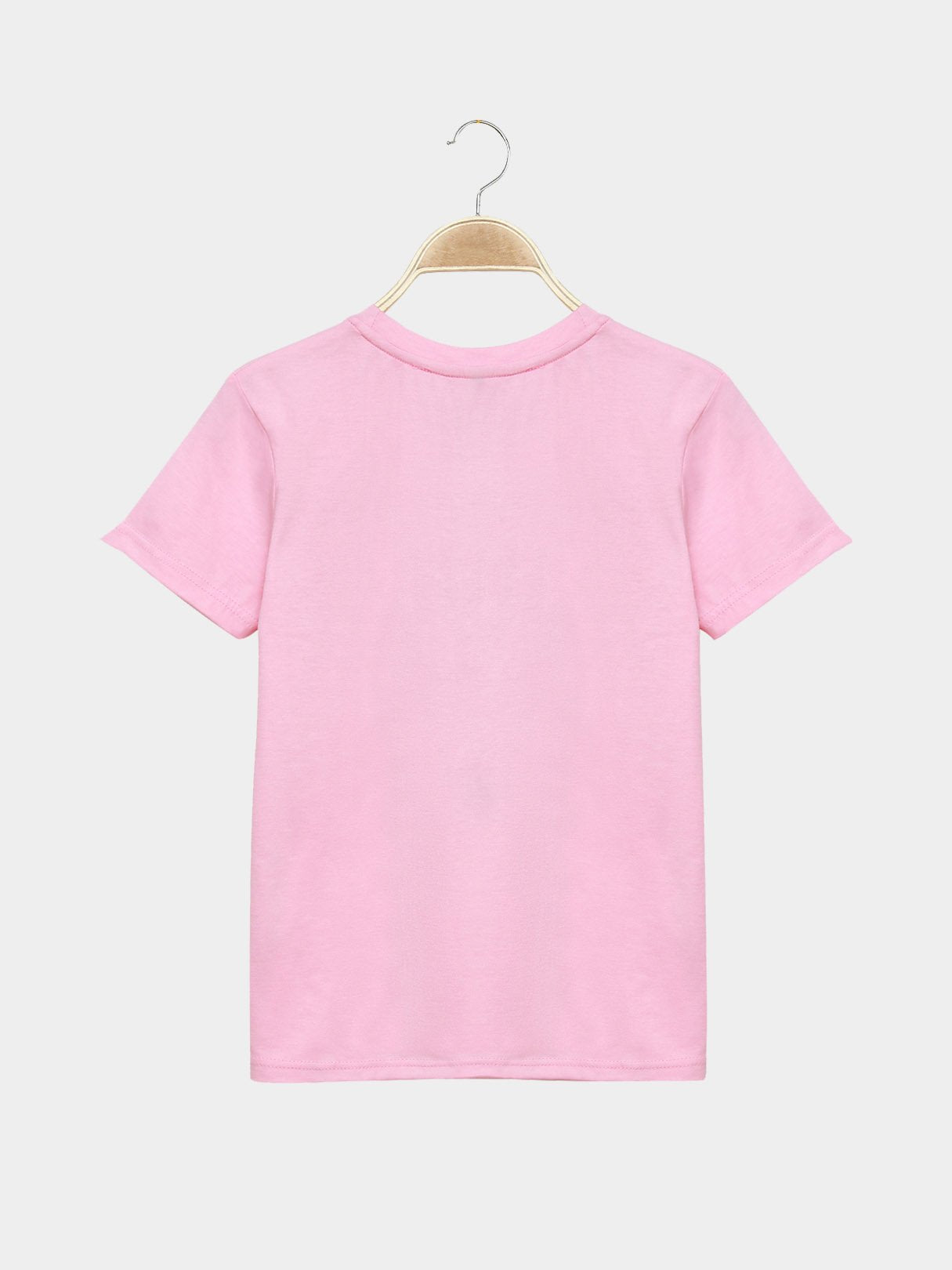 NEW FEELING Womens Pink T-Shirts