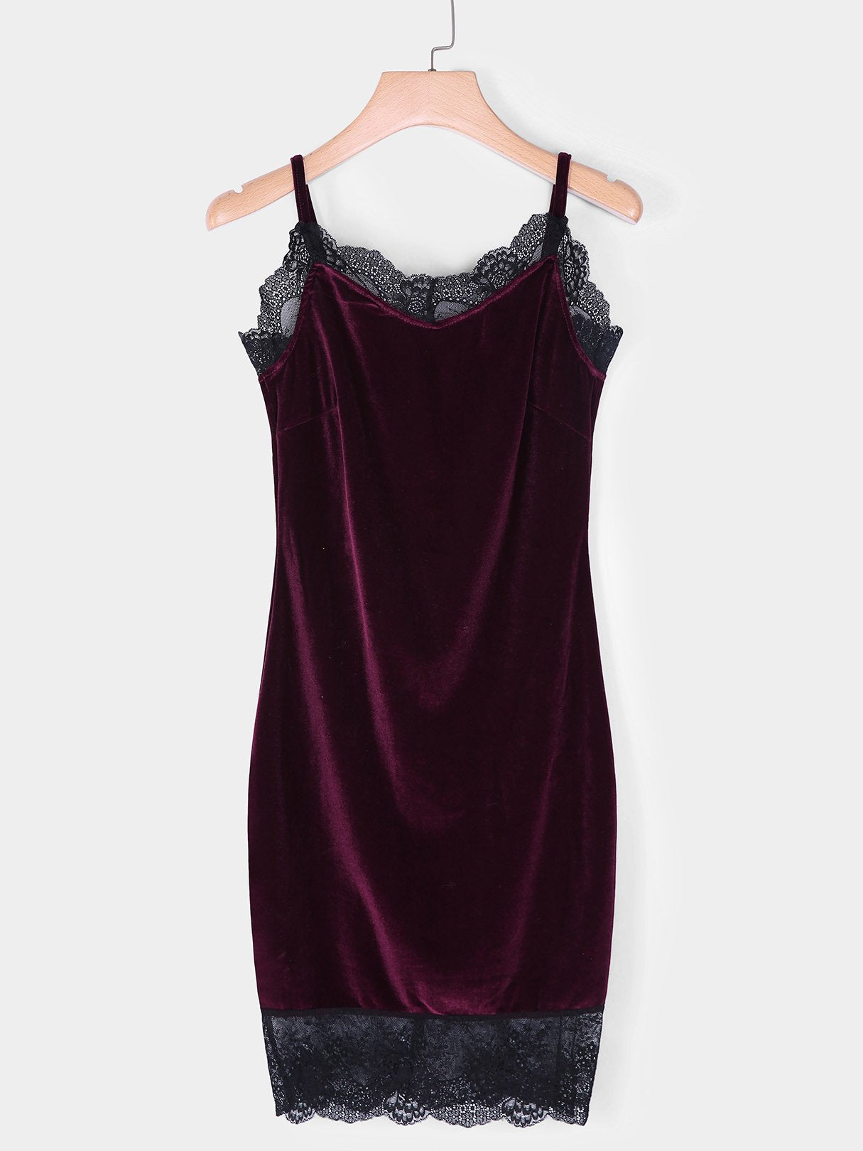 NEW FEELING Womens Burgundy Mini Dresses