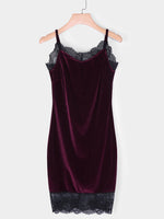 NEW FEELING Womens Burgundy Mini Dresses