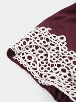 Custom Pink Lace Top Dress