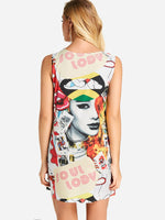 NEW FEELING Womens Multi Floral Dresses