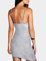 NEW FEELING Womens Light Grey Mini Dresses