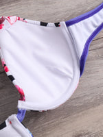 Custom Womens Floral Print Bikini Set