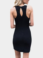 NEW FEELING Womens Black Mini Dresses