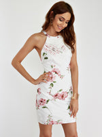 OEM Ladies White Mini Dresses