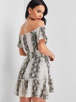 NEW FEELING Womens Grey Mini Dresses