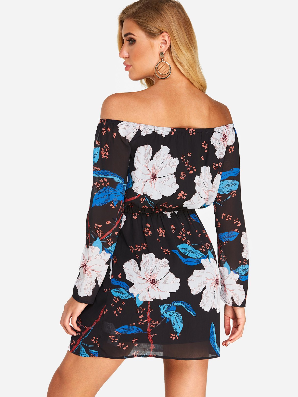 NEW FEELING Womens Black Mini Dresses