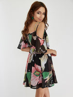 NEW FEELING Womens Floral Floral Dresses