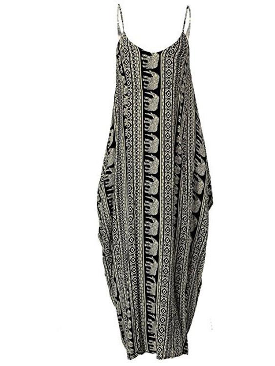 OEM Ladies Black Maxi Dresses