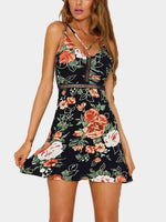 NEW FEELING Womens Navy Floral Dresses