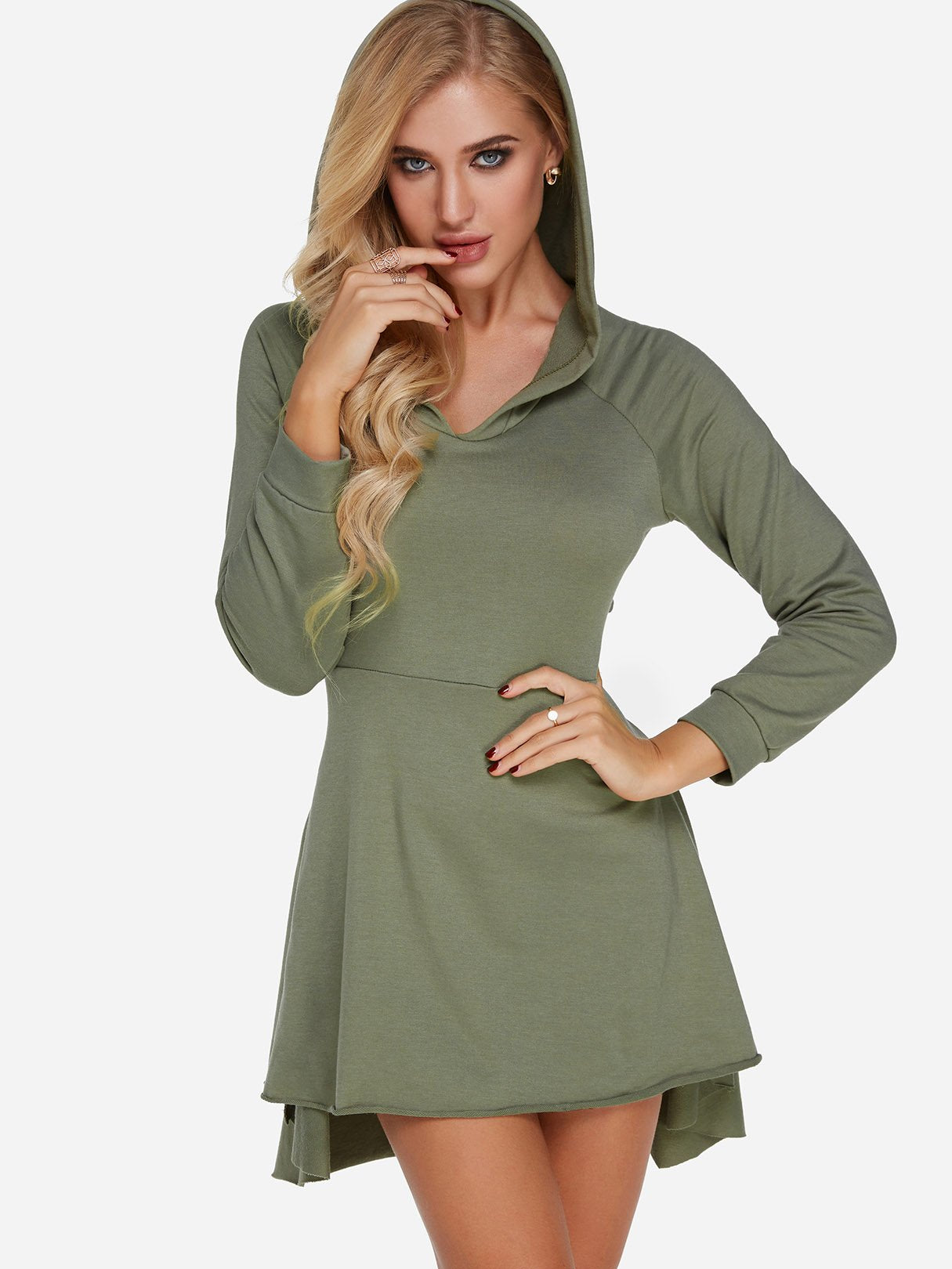Custom Ladies V-Neck Dresses